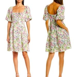 Bcbgeneration puff sleeve dress